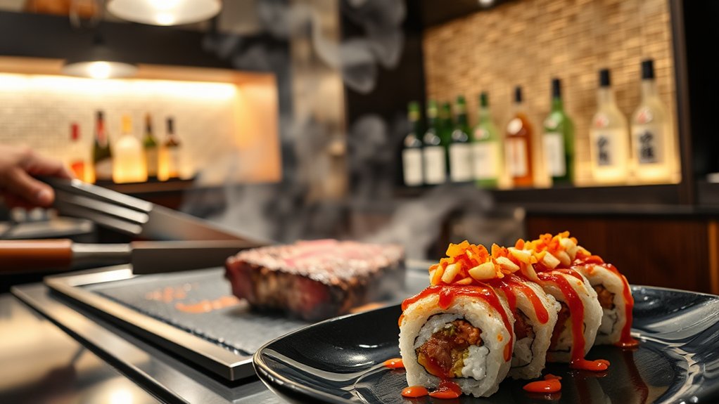 hibachi and sushi restaurant