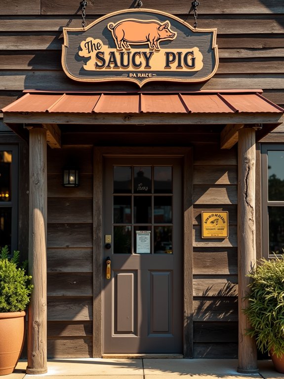 sherwood s saucy pig restaurant