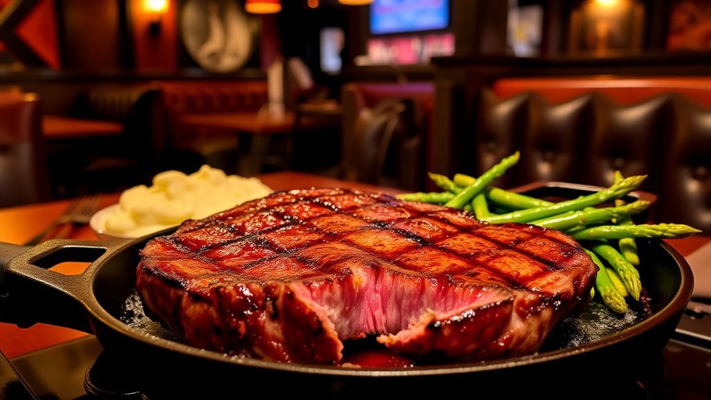 steakhouse with sizzling flavors