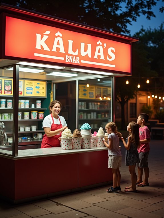 kaluas snack bar location