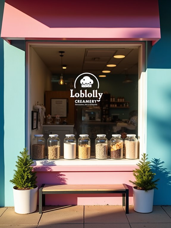 loblolly creamery ice cream shop