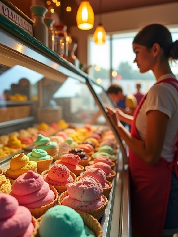 mexican ice cream shop