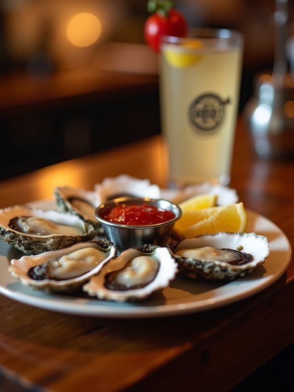 oyster bar located little rock